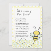 Bijenbaby douche uitnodigingen Geslacht Neutraal G (Voorkant)