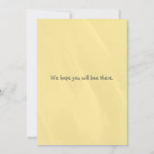 Bijenbaby douche uitnodigingen Geslacht Neutraal G (Achterkant)