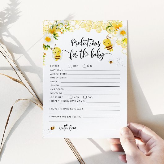 Bijenbaby voorspellingen kaart