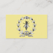 BijenBeeKeeper Honey Boerderij | koningin Bee Visitekaartje (Achterkant)