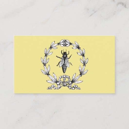 BijenBeeKeeper Honey Boerderij | koningin Bee Visitekaartje (Achterkant)