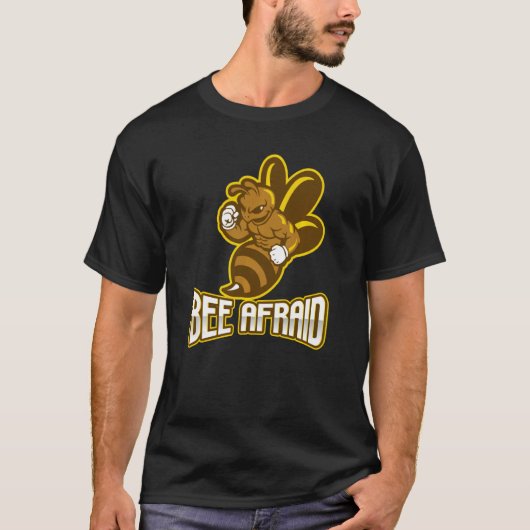 Bijenbevruchting (be-scherp) Funny Pun Bee T-shirt (Voorkant)