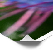 Bijenbier Macro Honingbij Natuur Kunst Poster (Hoek)