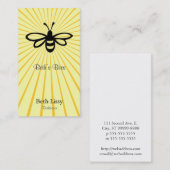 Bijenblaast Visitekaartje (Voorkant / Achterkant)