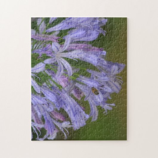 Bijenbloem Bloemen Natuur Puzzel Legpuzzel (Verticaal)