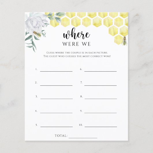 Bijenbloem Waar waren we vrijgezellenfeest? (Voorkant)