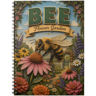 Bijenbloementuin POPCUT Notitieboek