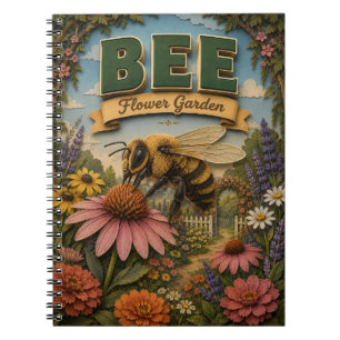 Bijenbloementuin POPCUT Notitieboek