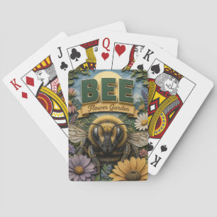 Bijenbloementuin POPCUT Pokerkaarten