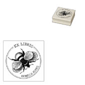 Bijenboek ex libris Rubberstempel (Gestempeld)