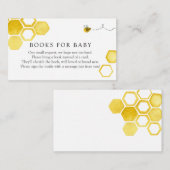 Bijenboeken voor Baby-afsluitkaart Informatiekaartje (Voorkant / Achterkant)