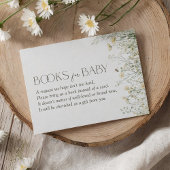 Bijenboeken voor Baby shower voor Baby Informatiekaartje