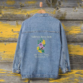 Bijenboerderij Gele Lavendel Denim Jacket