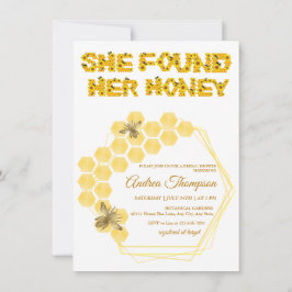 Bijenbridal Shower Invitation | Zij vond haar honi Kaart