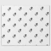 bijenbuffelkoel cadeaupapier (Vlak)