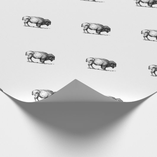 bijenbuffelkoel cadeaupapier (Hoek)