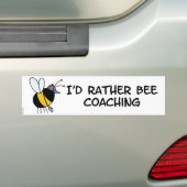 bijenbus voor werknemers bumpersticker (Op auto)