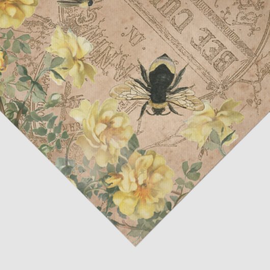 Bijencultuur Tissuepapier (Detail)