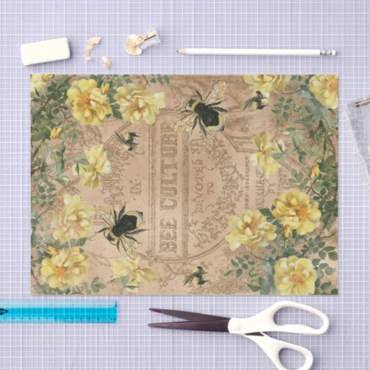 Bijencultuur Tissuepapier (Craft)