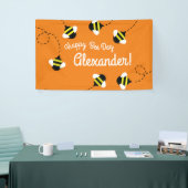 Bijendag 1e Verjaardagsfeest Banner Decor (Beurs)