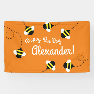 Bijendag 1e Verjaardagsfeest Banner Decor