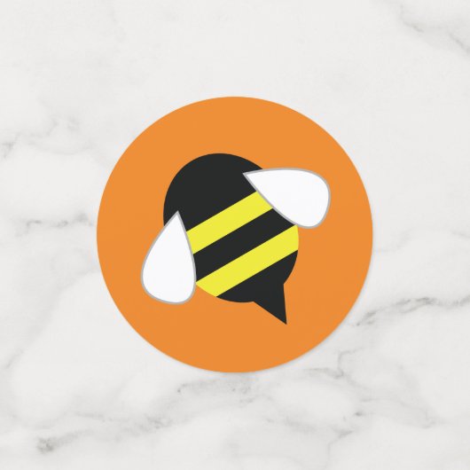 Bijendag 1e Verjaardagsfeesttafel Decor Confetti (Kleine voorkant)