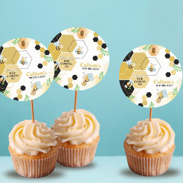 bijendag ronde sticker