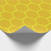 Bijendag Schattige 1e Verjaardag Verpakkingsdocume Cadeaupapier (Hoek)