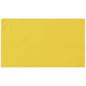 Bijendag Schattigee honingraat eerste verjaardagst Tafelkleed (Voorkant (Horizontaal))