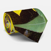 Bijendans op een zonnebloemdag stropdas (Opgerold)