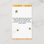 bijendouche thema informatiekaartje (Achterkant)