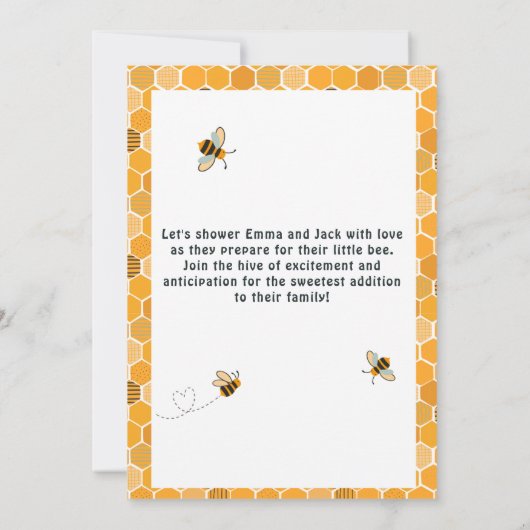 bijendouche thema kaart (Achterkant)