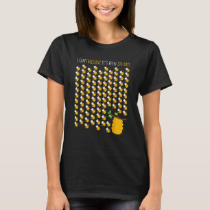 Bijenenboom 100 dagen school leraar jongen meisje t-shirt