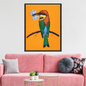 Bijeneter Canvas Afdruk (Insitu (Woonkamer))