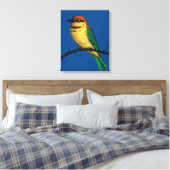 Bijeneter Canvas Afdruk (Insitu (Slaapkamer))