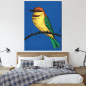 Bijeneter Canvas Afdruk (Insitu (Slaapkamer))