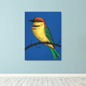 Bijeneter Canvas Afdruk (Insitu (Houten vloer))