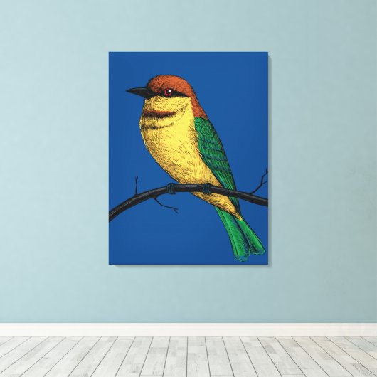 Bijeneter Canvas Afdruk (Insitu (Houten vloer))