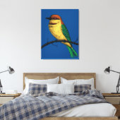 Bijeneter Canvas Afdruk (Insitu (Slaapkamer))