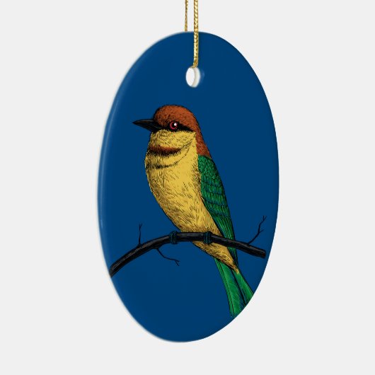 Bijeneter Keramisch Ornament (Rechts)