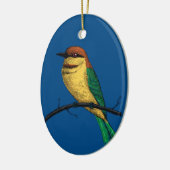 Bijeneter Keramisch Ornament (Links)