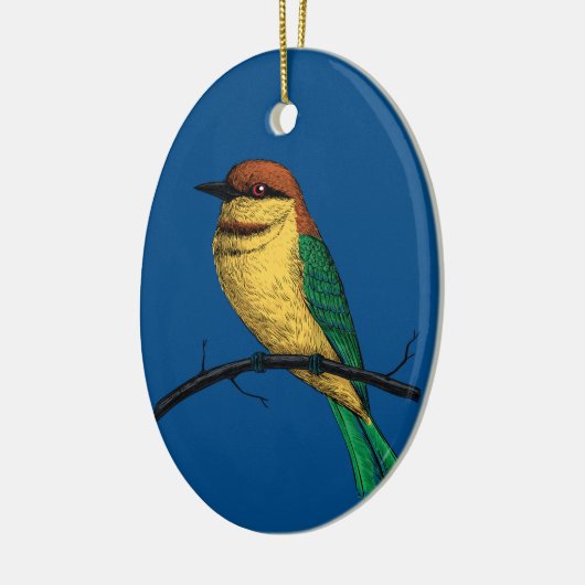 Bijeneter Keramisch Ornament (Links)