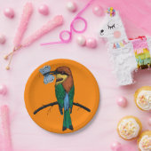 Bijeneter Papieren Bordje (Feest)