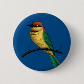 Bijeneter Ronde Button 5,7 Cm (Voorkant)