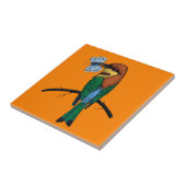 Bijeneter Tegeltje (Zijkant)