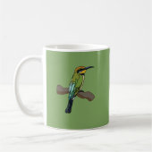 Bijeneter Vogelkunst Wildlife Koffiemok (Links)