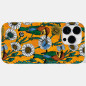 Bijeneters, blauwe vlinders en zeeduivel op sinaas Case-Mate iPhone case (Achterkant (horizontaal))