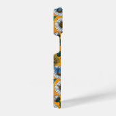 Bijeneters, blauwe vlinders en zeeduivel op sinaas iPhone hoesje (Rechterkant)