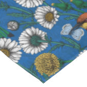 Bijeneters op blauw tafelkleed (Gekanteld)