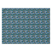 Bijeneters op blauw tafelkleed (Voorkant (Horizontaal))